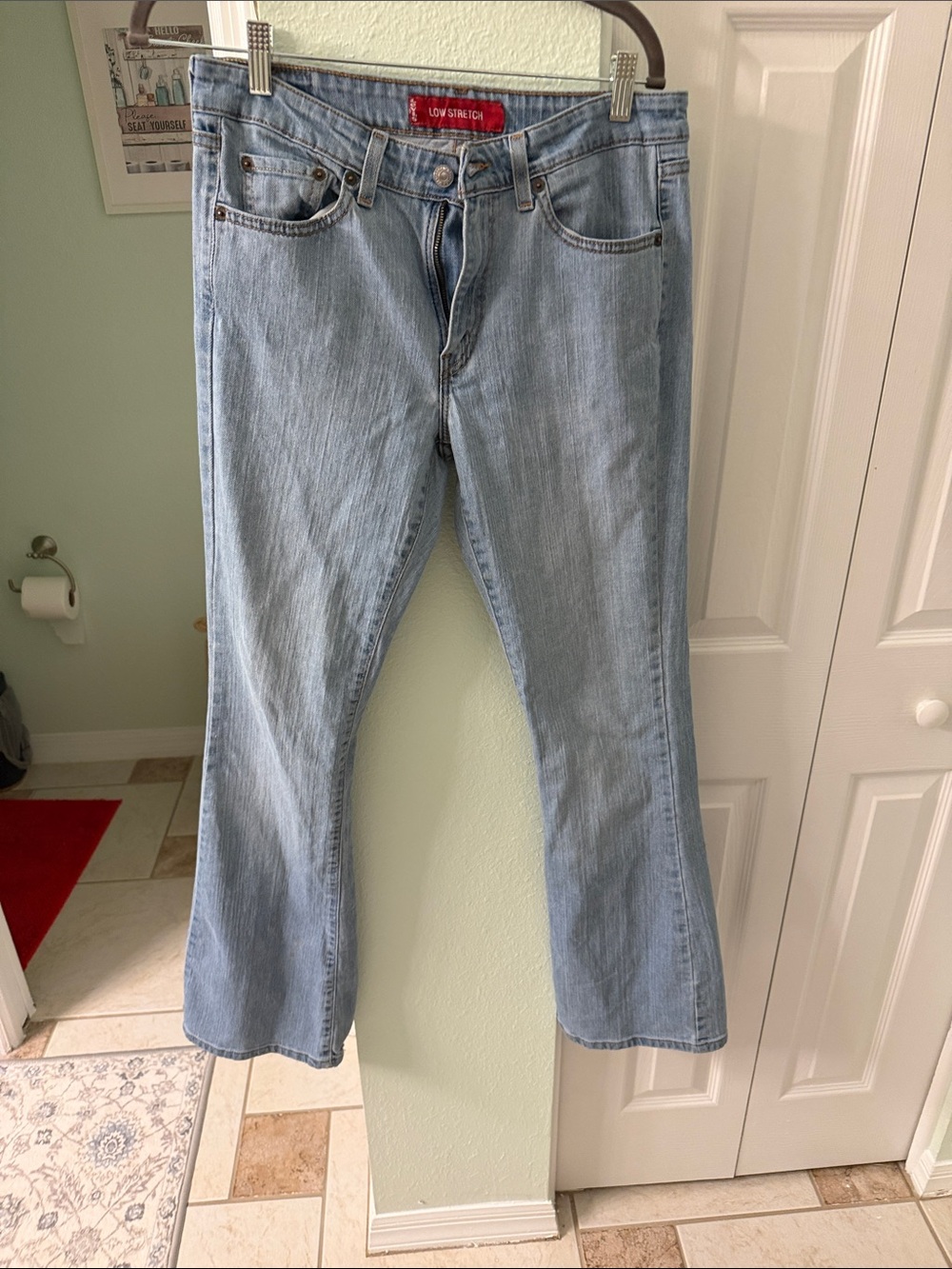 Levi's Light Blue Flare Jeans